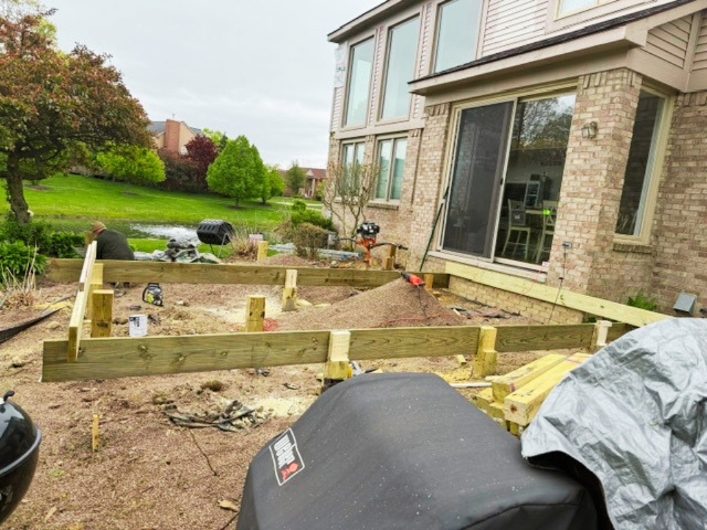 Process of custom deck design