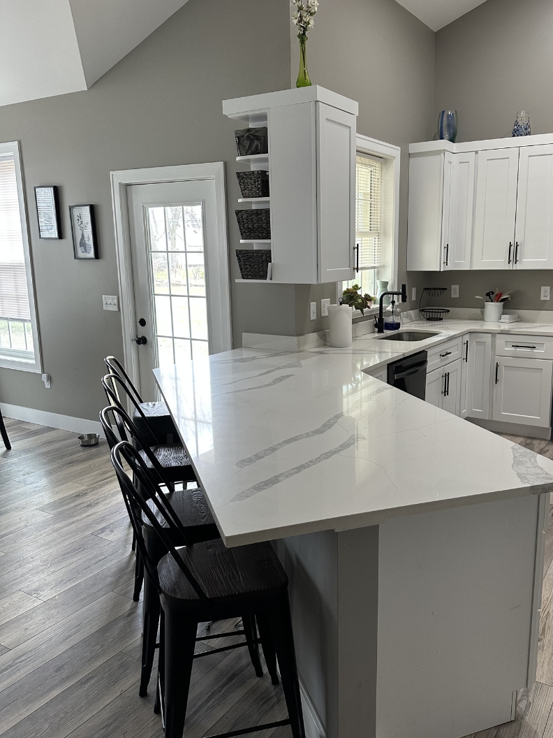 Construction company in Michigan - finished kitchen