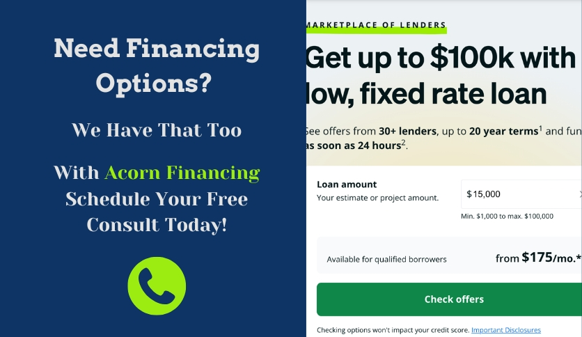 Financing options for your home improvement needs - Thomas Scott Development LLC