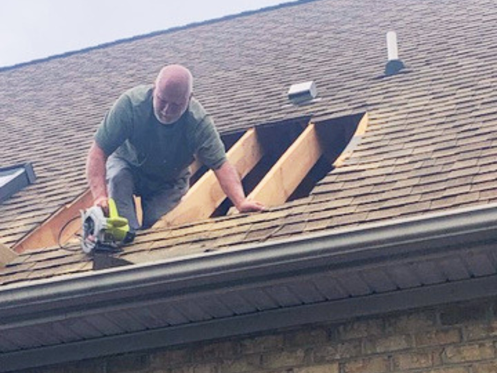 Roof repair from Thomas Scott Development LLC
