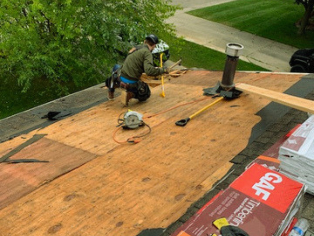 Construction company in Michigan -Roof replacement in Michigan