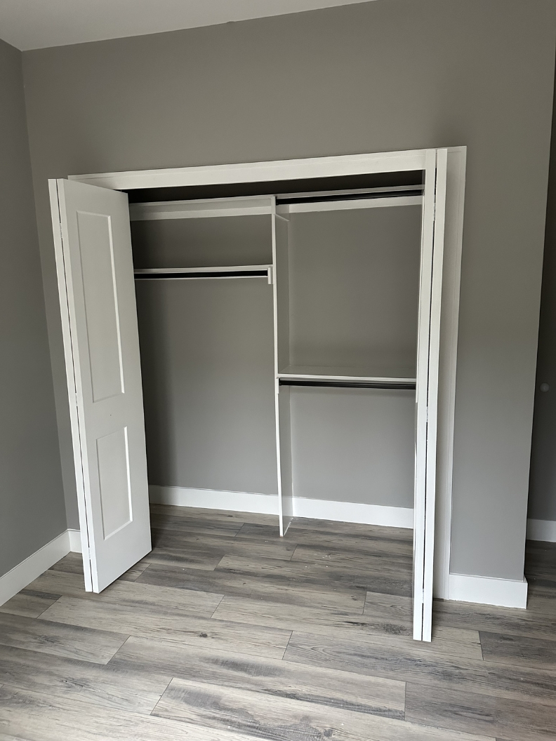 bedroom closet remodel and addition in Michigan